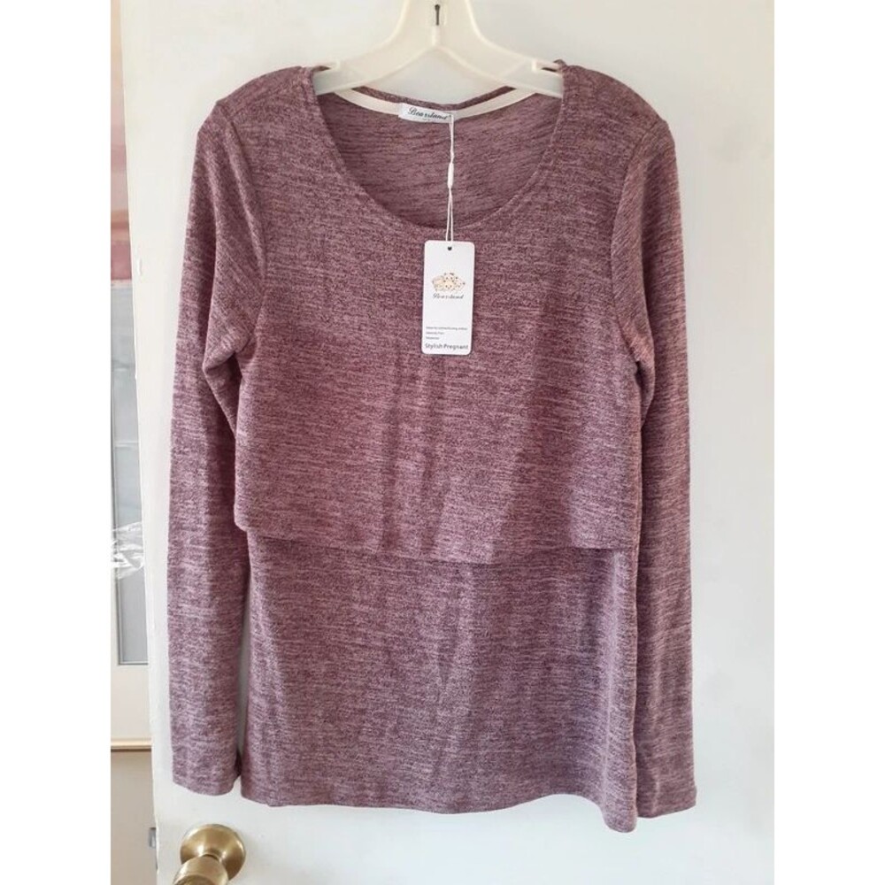 Bears land new size small nursing shirt soft stretch long sleeve s
